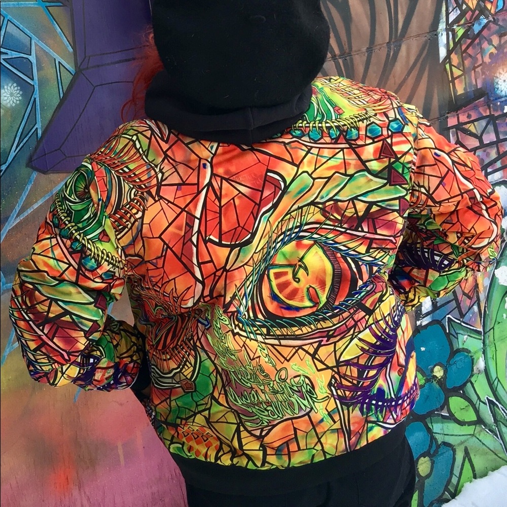 UNISEX♥️limited edition mural jacket by:norm4eva - Picture 4 of 7